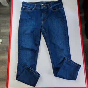 Harley -Davidson jeans women's size 29 denim blue mid rise slim boyfriend